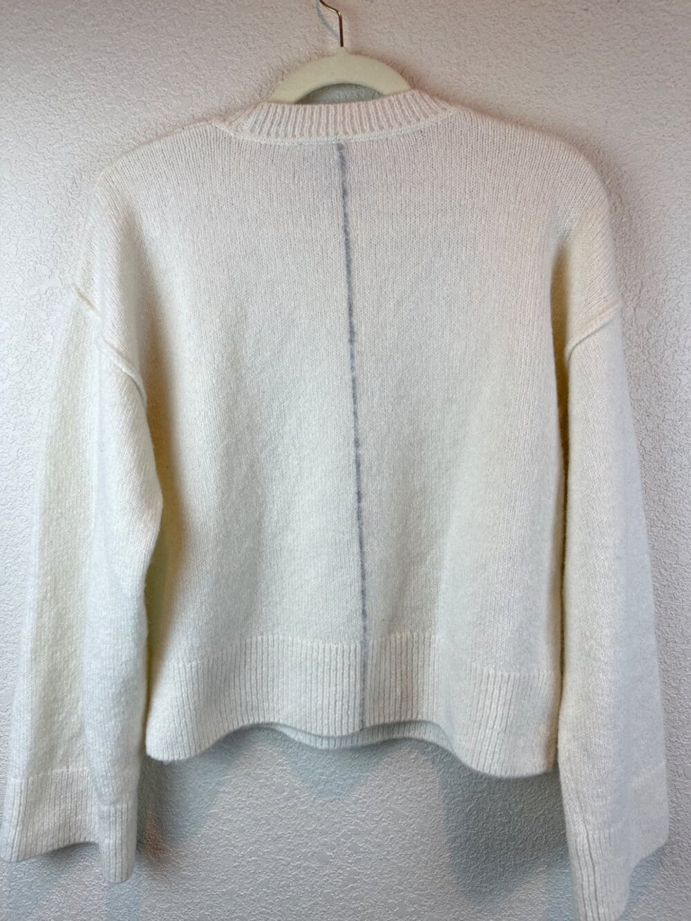 Sweaty Betty Cream Knit Sweater XS Wool Alpaca Blend Cozy Minimalist - Picture 13 of 13